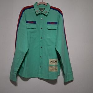 Denim Tears X Bstroy Military Button Up Men XL